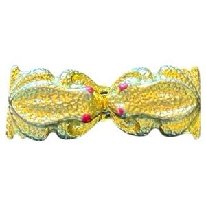 Mimi Di N vintage gold front belt buckle 1973